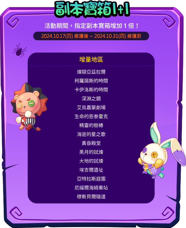 副本寶箱1+1
