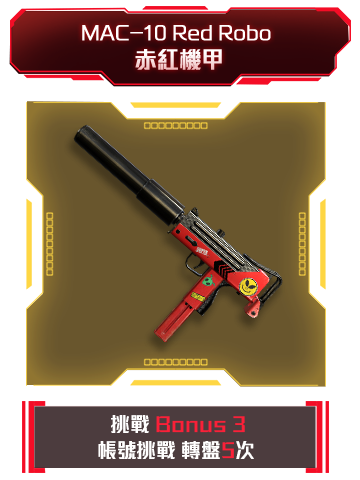 MAC-10 Red Robo 赤紅機甲​