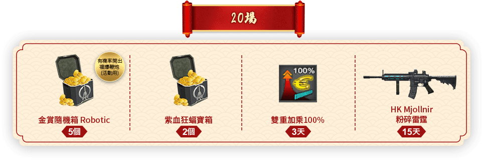20場