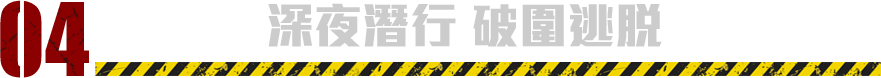 深夜潛行 破圍逃脫​