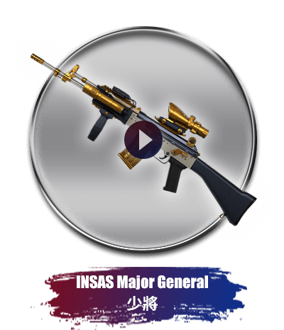 INSAS Major General 少將