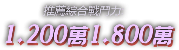 1,200萬/1,800萬