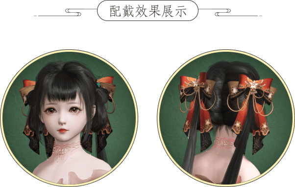配戴效果展示