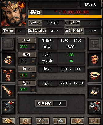 角色狀態UI
