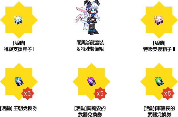 [活動] 極限燃燒一般箱子(Lv. 200 ~)