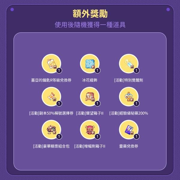 額外獎勵