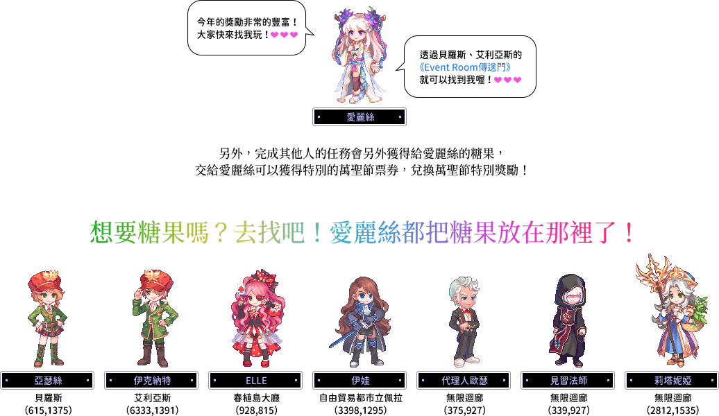 愛麗絲特別的萬聖節票券