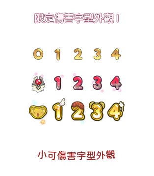限定字型外觀I