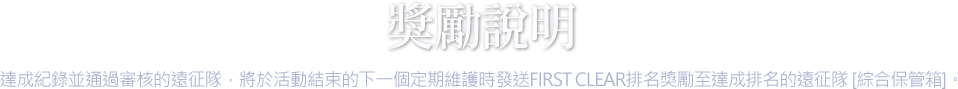 獎勵說明