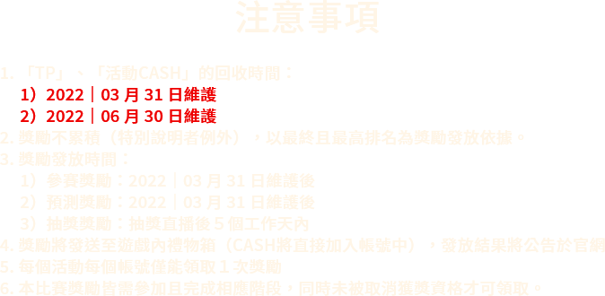 參加預選賽